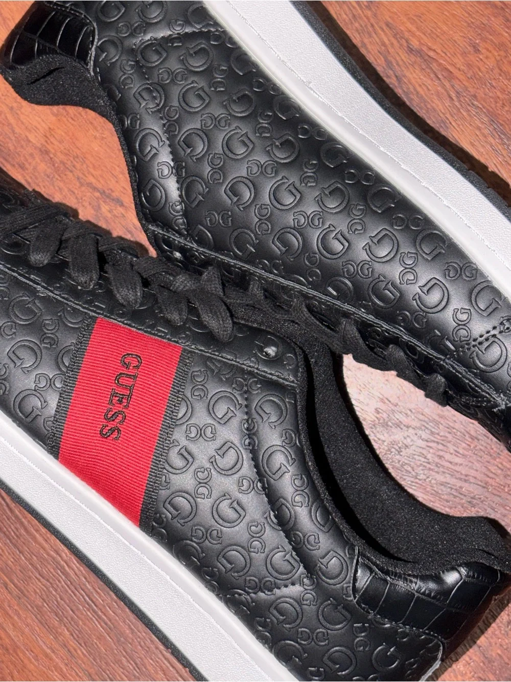 GUESS size 12 black shoes